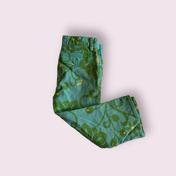 GAP Kids Floral Pants Jeans  size: 4T - Picture 2 of 5